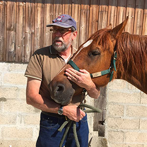 Joel Rue gérant du Relais de la Sbirée